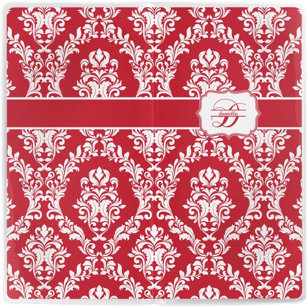 Damask Vinyl Document Wallet - Apvl