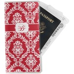 Damask Travel Document Holder
