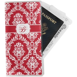 Damask Travel Document Holder