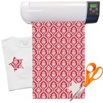 Damask Heat Transfer Vinyl Sheet (12"x18")
