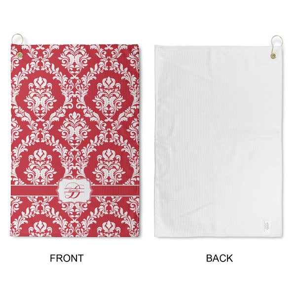 Damask Waffle Weave Golf Towel - Approval