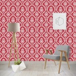 Damask Wallpaper & Surface Covering (Water Activated - Removable)