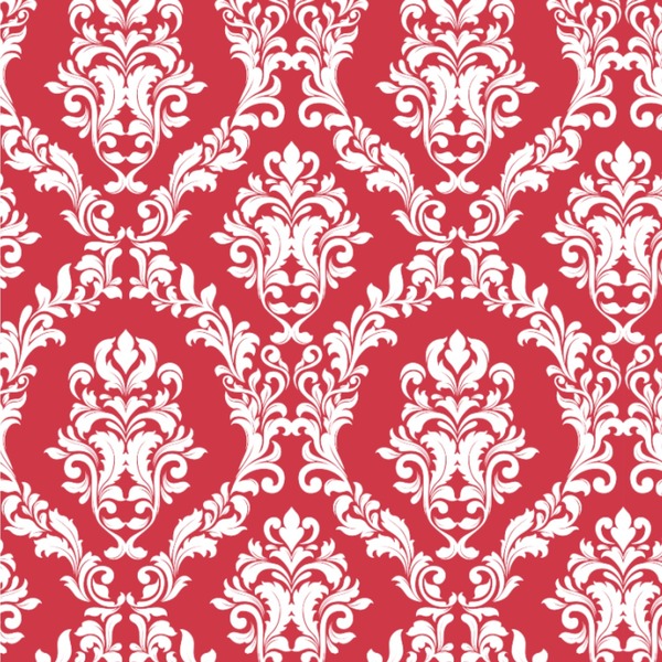 Custom Damask Wallpaper & Surface Covering (Water Activated 24"x 24" Sample)