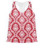 Damask Womens Racerback Tank Top - 2X Large