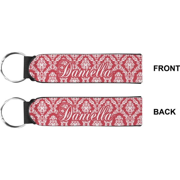 Damask Wristlet (Front + Back)