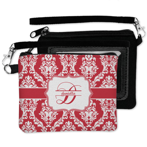 Damask Wristlet ID Cases - MAIN