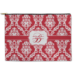 Damask Zipper Pouch (Personalized)