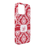 Damask iPhone Case - Plastic - iPhone 13 Pro Max (Personalized)