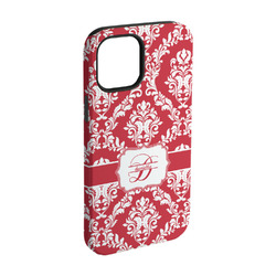Damask iPhone Case - Rubber Lined - iPhone 15 Pro (Personalized)