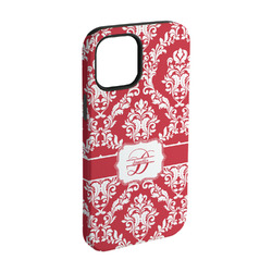 Damask iPhone Case - Rubber Lined - iPhone 15 (Personalized)