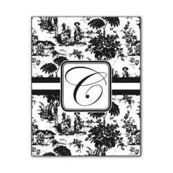 Toile Wood Print - 11x14 (Personalized)