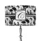Toile 12" Drum Lamp Shade - Fabric (Personalized)