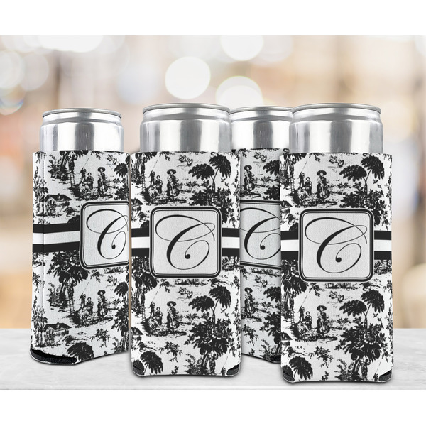 Toile 12oz Tall Can Sleeve - Set of 4 - LIFESTYLE