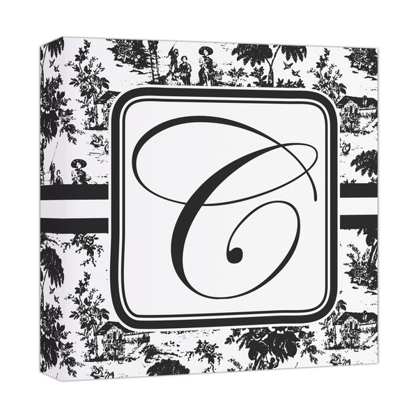 Custom Toile Canvas Print - 12x12 (Personalized)