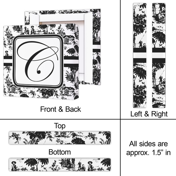 Toile 12x12 - Canvas Print - Approval