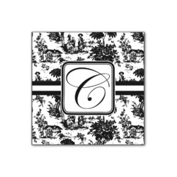 Toile Wood Print - 12x12 (Personalized)