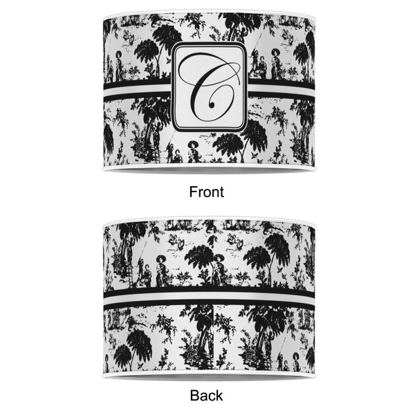 Toile 16" Drum Lampshade - APPROVAL (Poly Film)