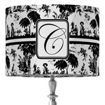 Toile 16" Drum Lamp Shade - Fabric (Personalized)