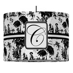 Toile Drum Pendant Lamp (Personalized)
