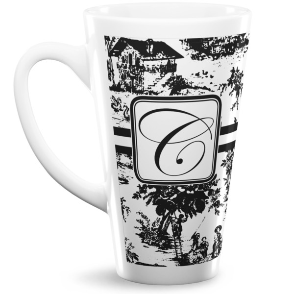 Custom Toile Latte Mug (Personalized)