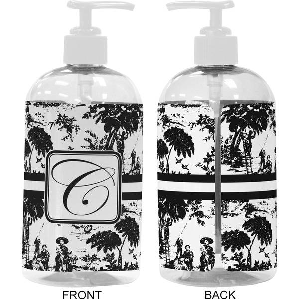 Toile 16 oz Plastic Liquid Dispenser- Approval- White