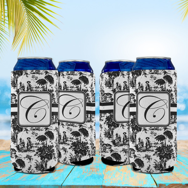 Toile 16oz Can Sleeve - Set of 4 - LIFESTYLE