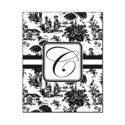 Toile Wood Print - 16x20 (Personalized)