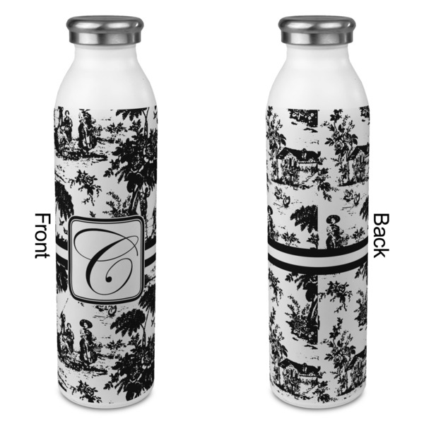 Toile 20oz Water Bottles - Full Print - Approval