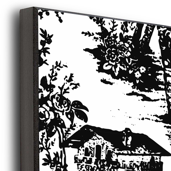 Toile 20x24 Wood Print - Closeup