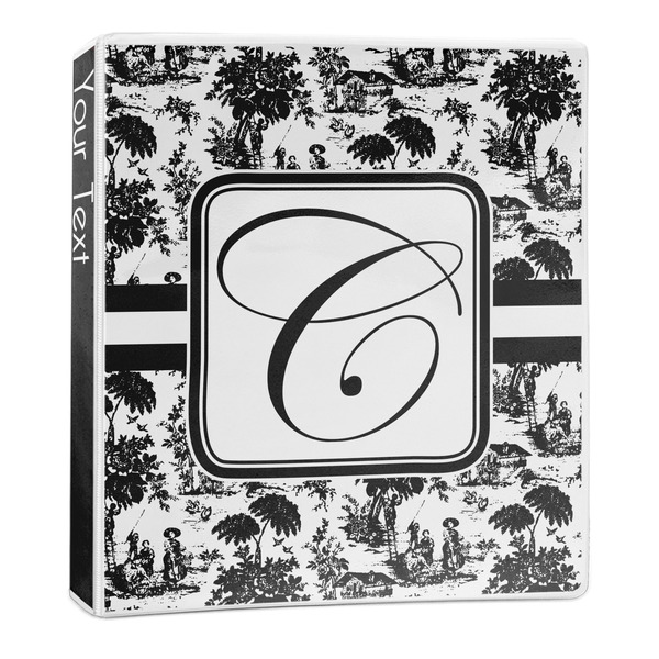 Custom Toile 3-Ring Binder - 1 inch (Personalized)