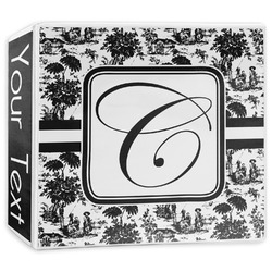 Toile 3-Ring Binder - 3 inch (Personalized)