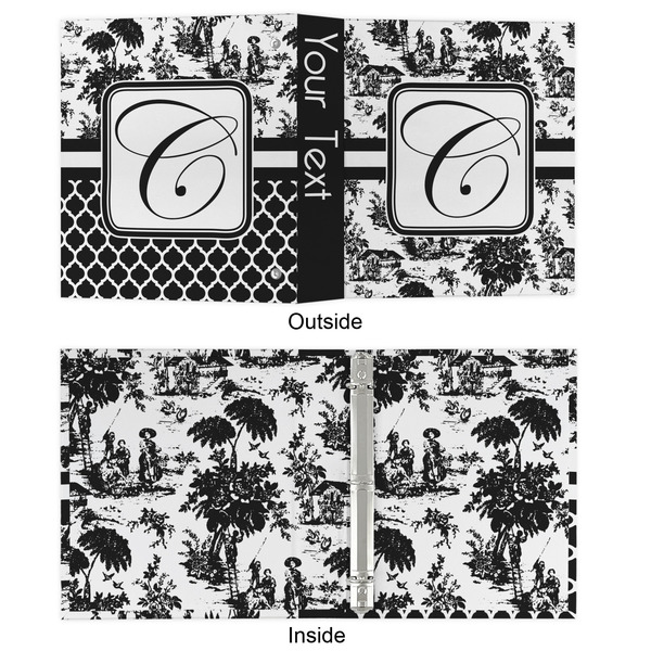 Toile 3 Ring Binders - Full Wrap - 1" - APPROVAL