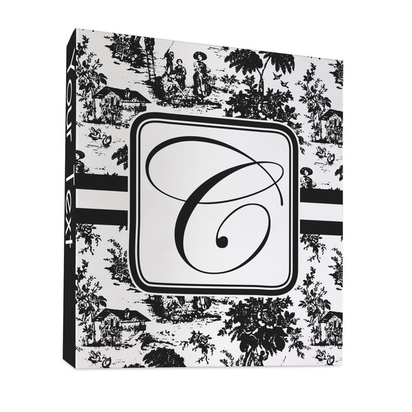 Toile 3 Ring Binders - Full Wrap - 1" - FRONT