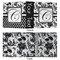 Toile 3 Ring Binders - Full Wrap - 2" - APPROVAL