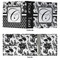 Toile 3 Ring Binders - Full Wrap - 3" - APPROVAL