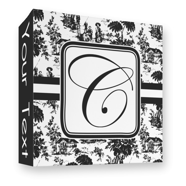 Toile 3 Ring Binders - Full Wrap - 3" - FRONT