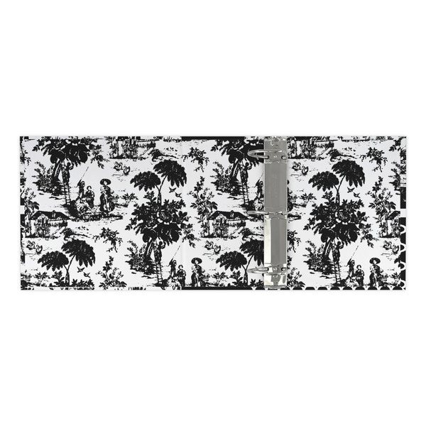 Toile 3 Ring Binders - Full Wrap - 3" - OPEN INSIDE