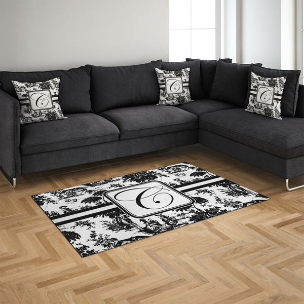 Toile 4'x6' Indoor Area Rugs - IN CONTEXT