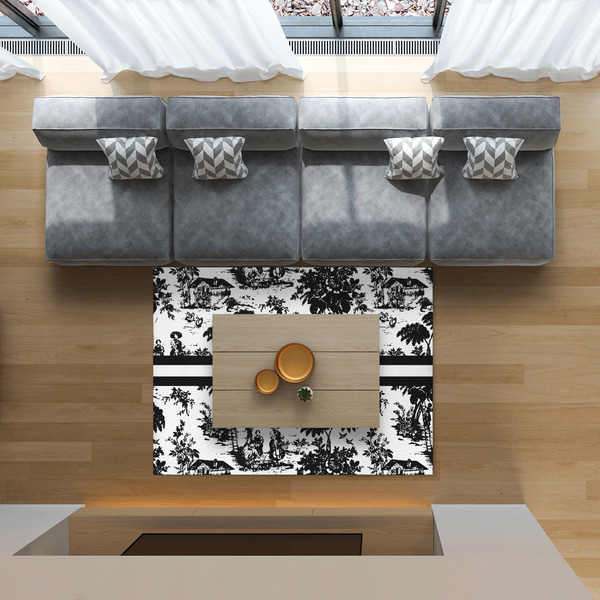 Toile 5'x7' Indoor Area Rugs - IN CONTEXT