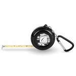 Toile Pocket Tape Measure - 6 Ft w/ Carabiner Clip (Personalized)