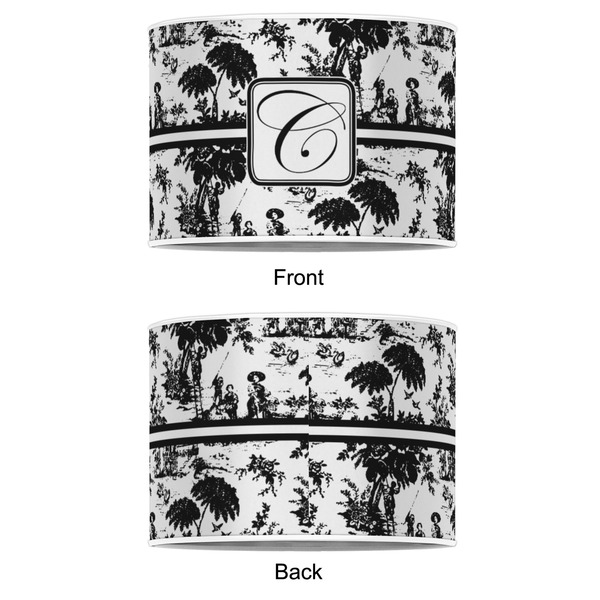 Toile 8" Drum Lampshade - APPROVAL (Poly Film)