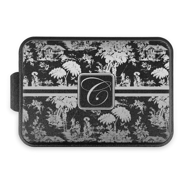 Custom Toile Aluminum Baking Pan with Black Lid (Personalized)
