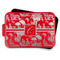 Toile Aluminum Baking Pan - Red Lid - FRONT w/lif off
