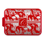 Toile Aluminum Baking Pan with Red Lid (Personalized)