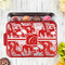Toile Aluminum Baking Pan - Red Lid - LIFESTYLE