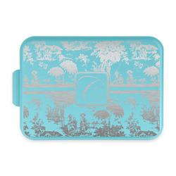 Toile Aluminum Baking Pan with Teal Lid (Personalized)