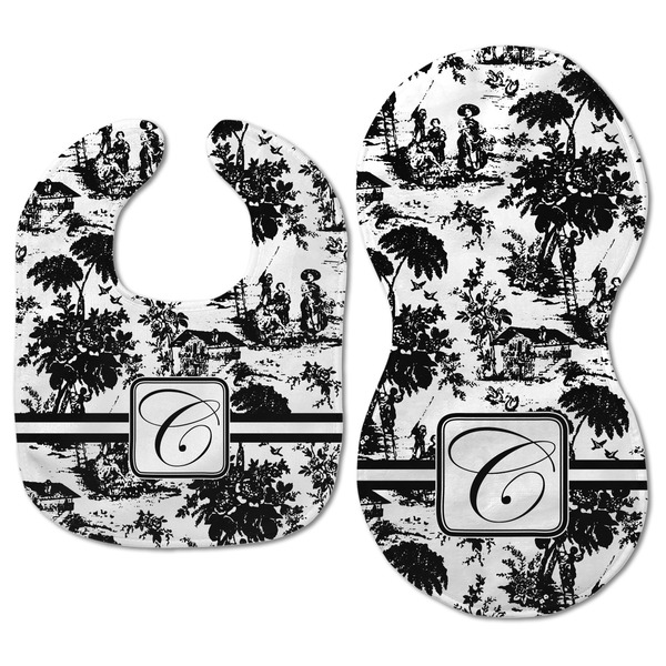 Toile Baby Bib & Burp Set - Approval (new bib & burp)