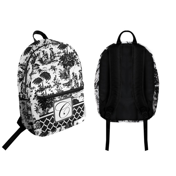 Toile Backpack front and back - Apvl