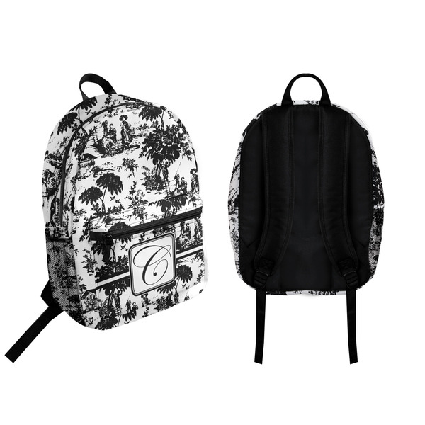 Toile Backpack front and back - Apvl