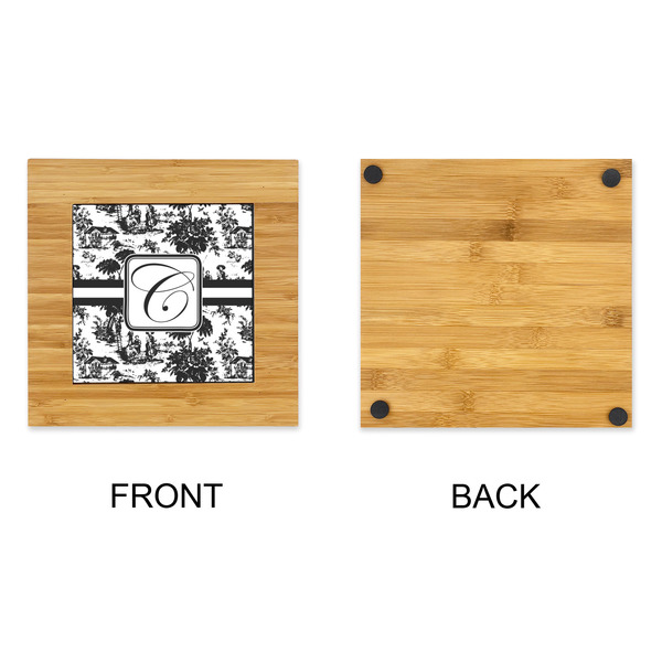 Toile Bamboo Trivet with 6" Tile - APPROVAL